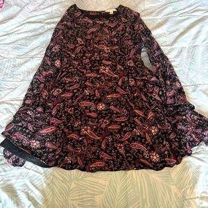 Francesca paisley print dress